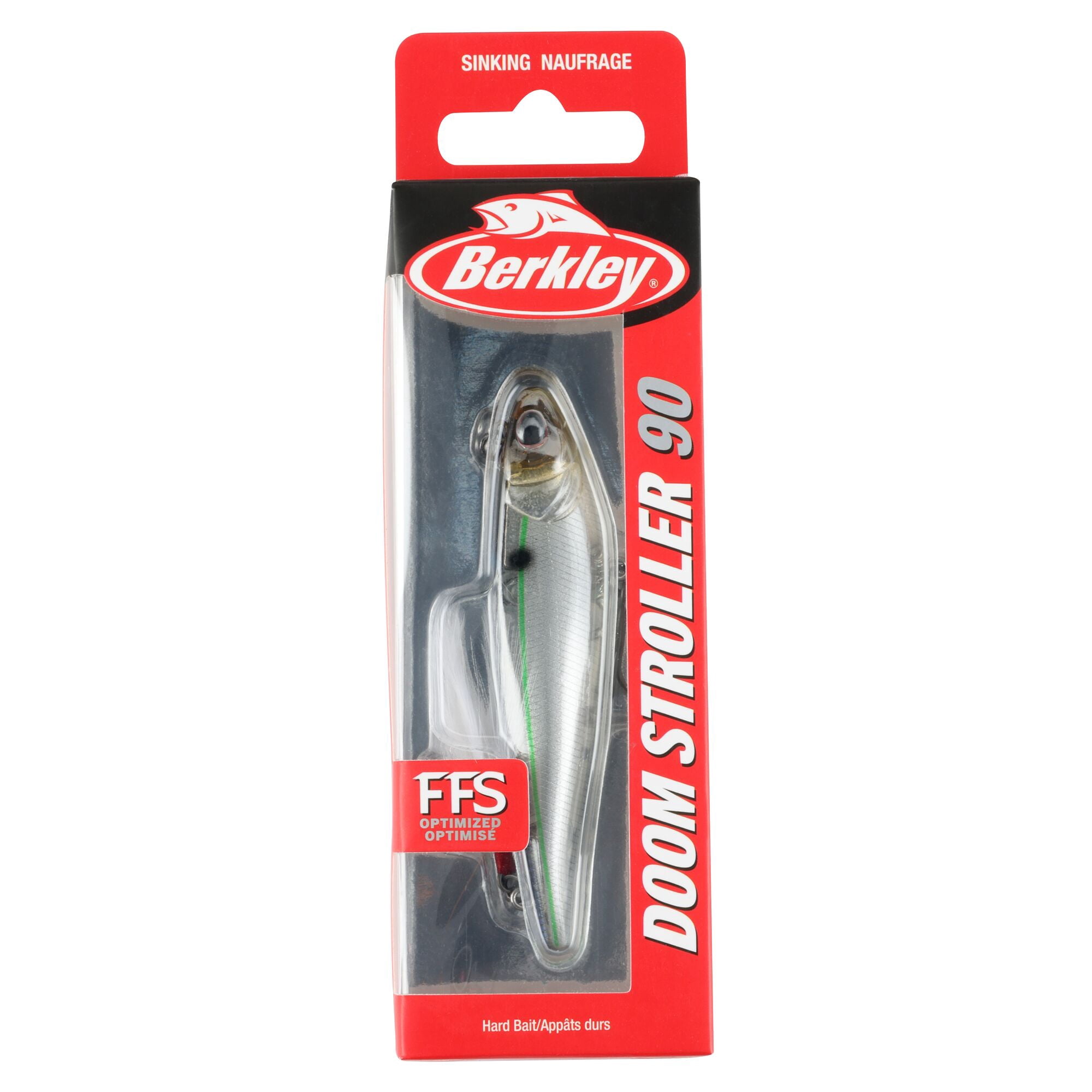 Berkley Doom Stroller Fishing Lure, 3.5 in, Blue Smelt (1-count)