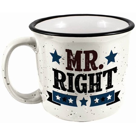 SPOONTIQUES 21517 MR. RIGHT CAMPER MUG