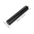 thumbnail image 2 of Raindrops 2 Pcs Rallonge de Queue de Billard à Prise Confortable Noire Accessoire de Queue Portable pour Piscine et Snooker, 2 of 8