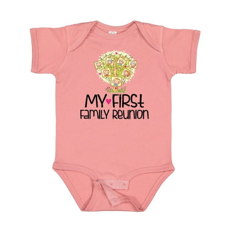 

Inktastic My First Family Reunion Gift Baby Boy or Baby Girl Bodysuit