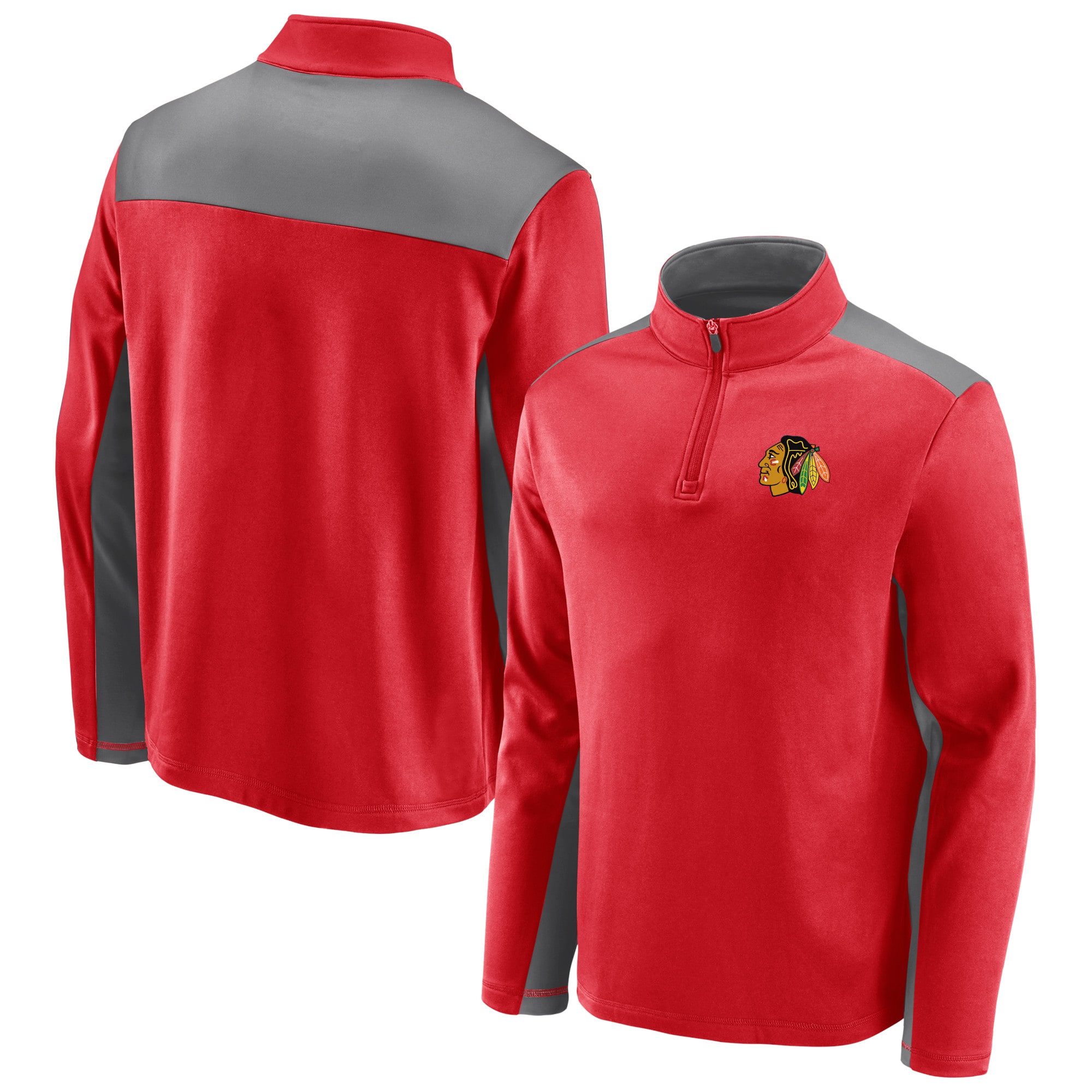 blackhawks quarter zip