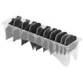 thumbnail image 4 of Peine guía para cortapelos, accesorio Universal transparente para peine guía de números, color negro con caja de almacenamiento, 10 Uds., 4 of 8