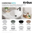 thumbnail image 7 of KRAUS Bathroom Sink Pop-Up Drain with Extended Thread in Oil Rubbed Bronze, 7 of 7