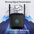 thumbnail image 6 of Zznnkj 2025 Fastest WiFi Extender Signal Booster for Home - Up to 9800 sq. ft Coverage 45 Devices, Easy Set Up WiFi Repeater Wireless Ultra-Stable Router Internet Booster with Ethernet Port, 6 of 8