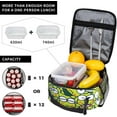 thumbnail image 4 of Keroppi Lunch Bag Insulated Lunch Box With Compartments Waterproof Reusable Tote Bag For Work Hiking Travel One Size, 4 of 8