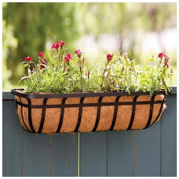 Panacea Produits 88558 Jardinière de Fenêtre 36 Po., Noir