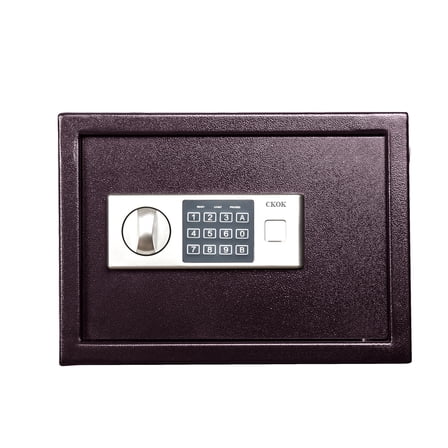 CKOK Safe deposit boxes, Safe Box Fireproof Waterproof, Home Safe for Cash Jewelry Documents