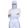 thumbnail image 4 of Xuyuer Women’s UPF 50+ Sun Protection Hoodie with Face Mask Neck Gaiter Breathable Long Sleeve Shirt for Hiking Fishing, 4 of 6
