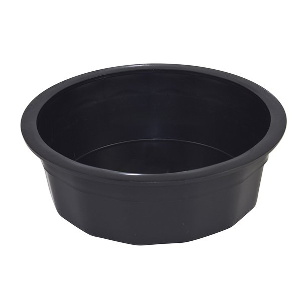 World Pet Heavyweight Crock Dog Bowl, Large, Black