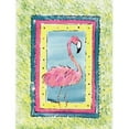 thumbnail image 1 of Carolines Treasures 8106CHF 28 x 40 In. Flamingo Flag Canvas- House Size, 1 of 4