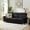 Black, variant on 82" cloud Sofa, Modern  3-Seater Sofa with Snowfleece Fabric, Beige sofa for Living Room, Bedroom, Office & Entertainment Spaces