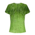 thumbnail image 6 of STETMN Womens Summer Sweatshirts Short Sleeve Outfits T Shirts Casual Dressy Tee Trendy Y2K Clothes, 6 of 6