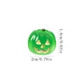 thumbnail image 3 of Halloween Decorations - Miniature Artificial Resin Pumpkin Ornaments Suitable For Halloween Decorate Ideal For Party Favors Home Accents And DIY Crafts., 3 of 5