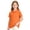 18# Orange, variant on Girls Short Sleeve Pique Polo Shirts Kids School Uniform Golf Shirts Yellow 150