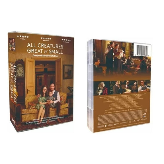 All Creatures Great and Small Season 1-5 (DVD 10-Disc Box Set ) New/SEALED&！