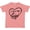 Mauve, variant on Inktastic I Love My Gigi in Black Chalk Heart Boys or Girls Toddler T-Shirt
