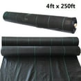 thumbnail image 6 of Weed Barrier Fabric 4ft x 250ft Garden Landscape Fabric Heavy Duty Black Ground Cover Weed Block Gardening Mat, 6 of 6