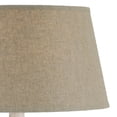 thumbnail image 3 of Waz 28 Inch Table Lamp Vase Shaped Body Off-White Red-Orange Brown - Saltoro Sherpi, 3 of 5