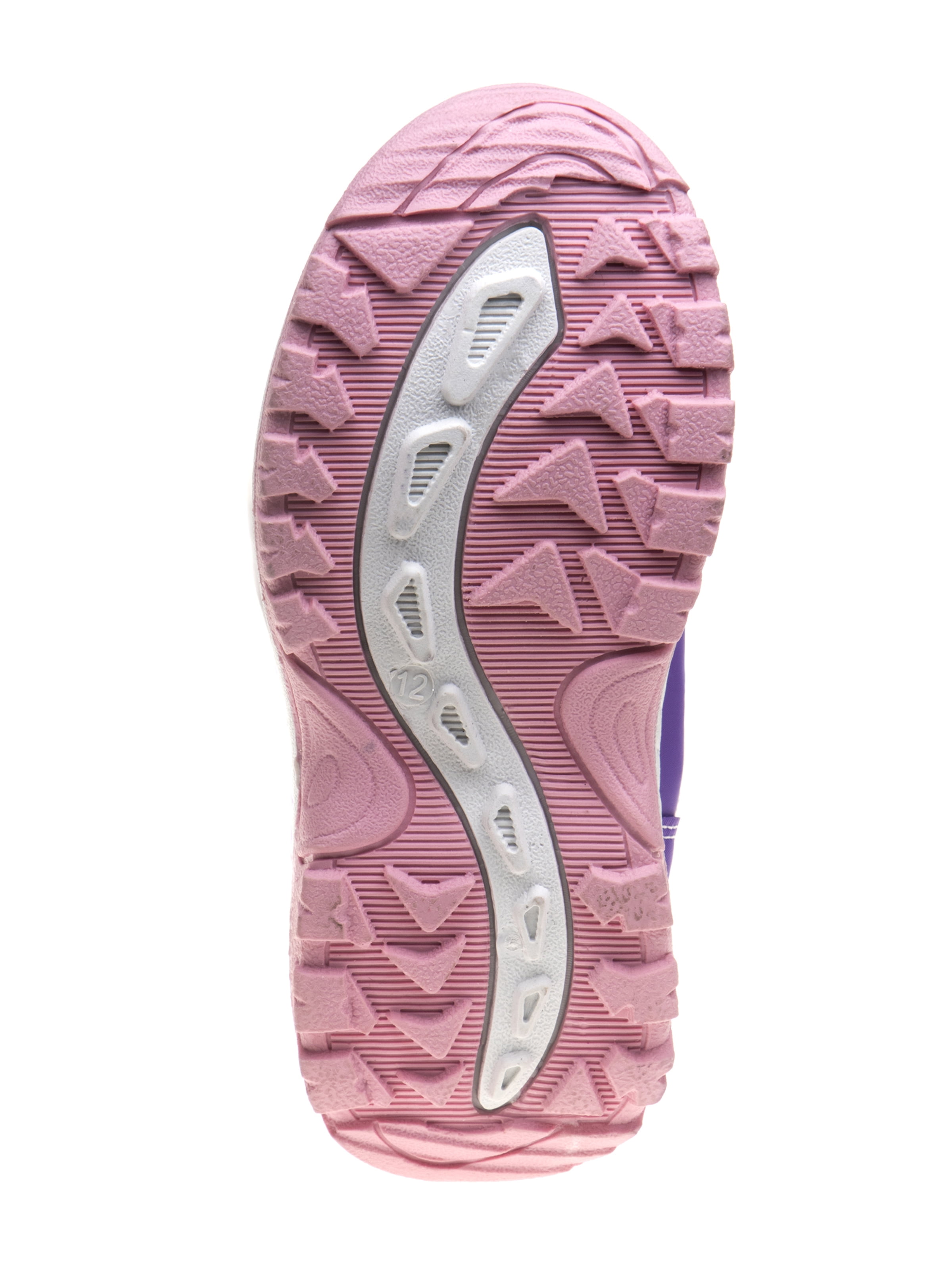 Rugged Bear Girls' Small Hearts Snow Boots