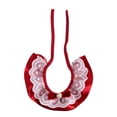 thumbnail image 2 of AJZIOJIRO Fashion Cat Collar Cat Costumes Adjustable Premium Pets Collar with Bell Lace Pets Clothes for Daily, 2 of 6