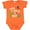 Orange, variant on Inktastic Happy Cinco de Mayo- Sombrero, Cactus, Flowers Boys or Girls Baby Bodysuit