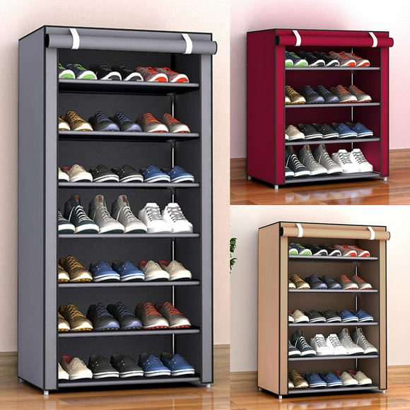 Non-woven Storage Shoe Rack Hallway Cabinet Organizer Holder 3/4/5/6/8 Layers Dustproof Assemble Shoes Shelf DIY Home Furniture