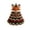 Fox, variant on Crochet Christmas Tree Kit,Cute Cat Xmas Tree Figurine Handmade Holiday Craft Supplies Decor(1Pcs,Cat)
