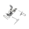 thumbnail image 2 of Prensatelas para dobladillo, prensatelas de encuadernación, repuestos de costura, prensatelas para máquina de coser 3 en 1 para máquina de bloqueo de, 2 of 7