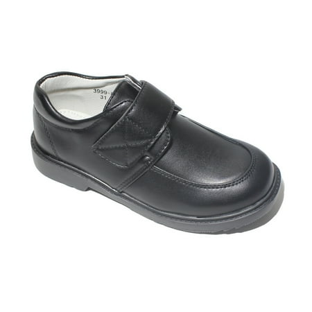 

Boys Casual Simple Formal Shoes PU Leather Low Top Lightweight Dress Shoes For Uniform Party Performance