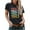Gray, variant on IROINNID Women's Summer Fashion Casual 1963 Printed T-Shirt Round Neck Loose Short Sleeve Tops