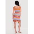 thumbnail image 3 of Women's Striped Knit Cami Dress with Tie Shoulder Straps, 3 of 3