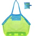 thumbnail image 1 of Bolsa de juguetes de playa para niños Bolsa de malla de playa verde, Bolsa de almacenamiento de juguetes de playa, Bolsa de playa de juguetes para niños, Bolsa de juguetes de playa, Red de playa para nadar Viajes en la playa (1 pieza) ER, 1 of 5
