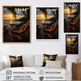 thumbnail image 4 of Designart "Tropical Vibes Beach Photo XXX" Nautical & Beach Floater Framed Canvas Print, 4 of 7
