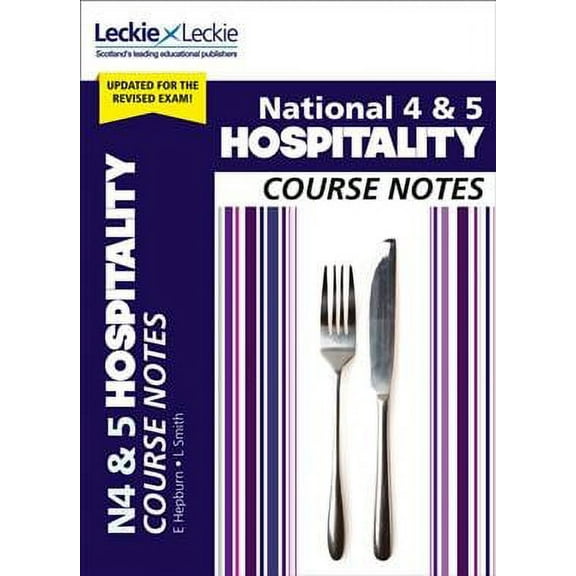 National 4/5 Hospitality Course Notes For New 2019 Exams
