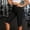 Black, variant on FRSASU Capri Pants for Women Summer Dressy Pull On Yoga Stretch High Waisted Tummy Control Compression Cropped Pants Black