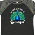 thumbnail image 4 of Inktastic Peacock Girls Toddler T-Shirt, 4 of 5