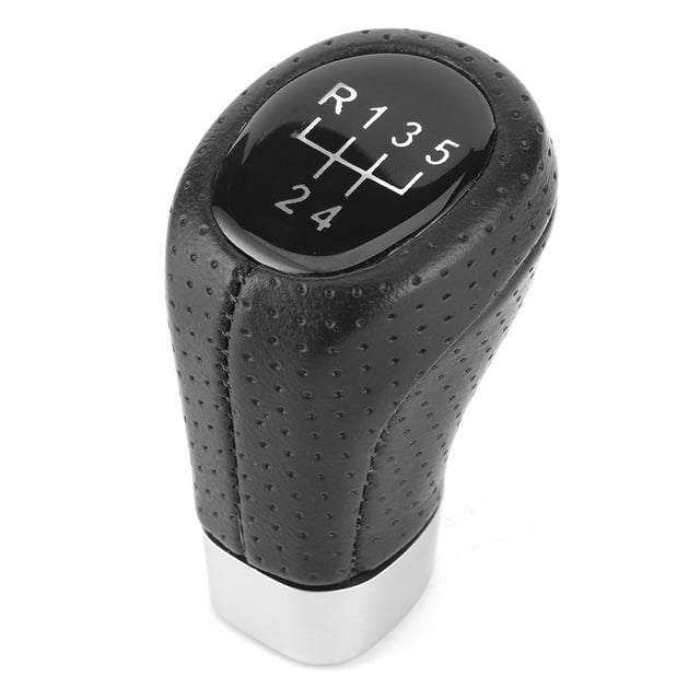 ZPSHYD Pomo de Palanca de Cambios de Balonmano, Perilla de Palanca de Cambios de transmisión Manual, Perilla de Palanca de Cambios de Coche para 1 3 5 6 Series E30 E32 E34 E36 E38 E39 E46(5 Speed)