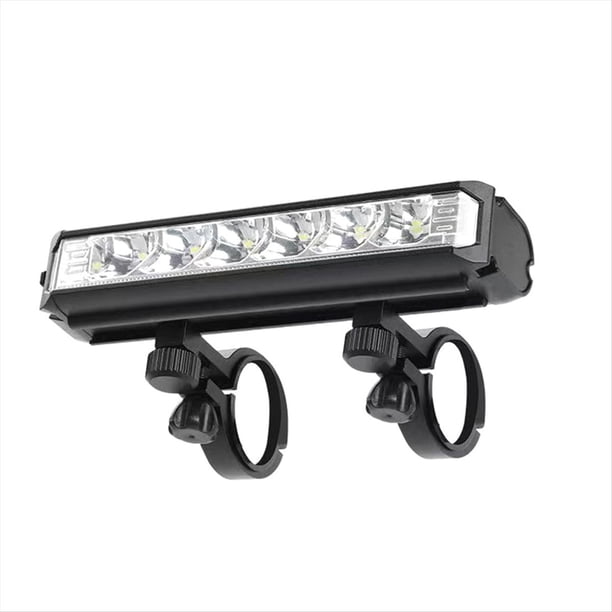 Luz LED Frontal para Scooter Eléctrico 4000mAh Linterna Impermeable Carga USB Lámpara de Ciclismo para Bicicleta