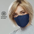 thumbnail image 5 of Máscara protectora reutilizable en 5 capas, lavable y duradera con clip nasal insertado, máscara protectora para uso diario, azul JAMW Sencillez, 5 of 5