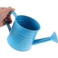 thumbnail image 4 of CoreLiving Metal Watering Can for Indoor Plants and Outdoor Garden, Blue Small Watering Pot with Plant Mister for Flowers Bonsai Herbs, 4 of 9