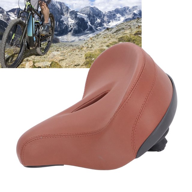 Cojín Para Asiento De Bicicleta, Esponja De Espuma De Alta Densidad Engrosada Y Ampliada Para Bicicletas De Carretera Y De Montaña
