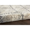 thumbnail image 6 of Nourison Scandinavian Shag SCN01 Ivory/Grey Area Rug 4' x 6', 6 of 10