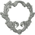 thumbnail image 4 of Ekena Millwork ONL26X16X01TU 26 In. W X 16.5 In. H X 1 In. P Architectural accent - Turin Center Onlay, 4 of 4