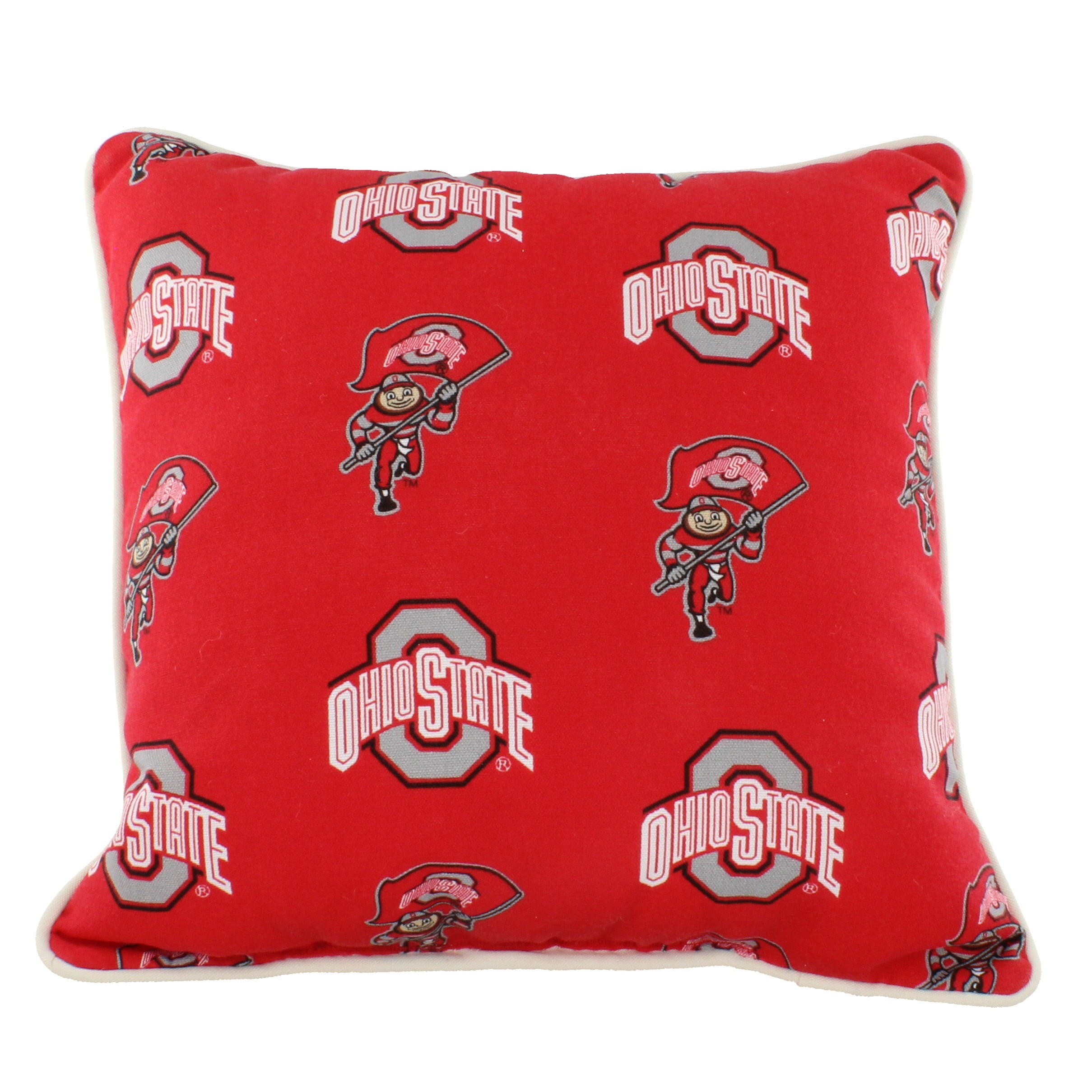 Ohio State Buckeyes College Covers Indoor or Outdoor Decorative Pillow
