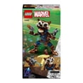 thumbnail image 4 of Lego Marvel Rocket & Baby Groot, Buildable Superhero Toy for Kids from Marvel Studios' Guardians of The Galaxy, Figure for Role Play, Gift for Boys and Girls from 10 Years, 76282, 4 of 5