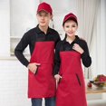 thumbnail image 4 of ENJOYW Unisex Waterproof Halter Sleeveless Pockets Kitchen Cooking BBQ Overall Apron Apron, 4 of 7