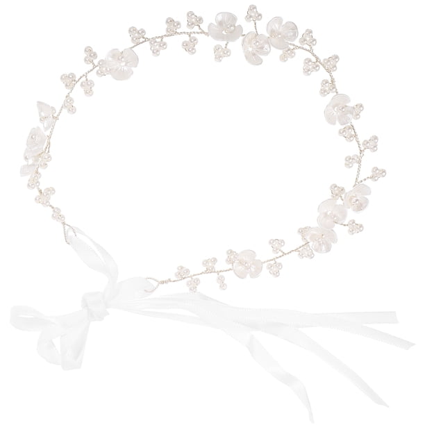 Tocado de boda, diadema de novia, corona de novia, enredadera para el cabello, tocado de enredadera de perlas