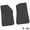 Black w/ Blue Insert, variant on Flextread Floor Mats for 18-24 Jeep Wrangler JL, Gladiator & 4xe - Mopar Licensed Factory Fit - Black w/ Red Rubicon Insert - 100% Made in USA