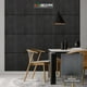 thumbnail image 2 of Panel decorativo Lambrin Acústico Negro Texturizado Para Muro Tipo Madera 60x60cm 4pz, 2 of 8