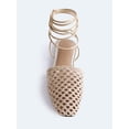 thumbnail image 6 of Free Assembly Women's Woven Wrap Slide Flats, 6 of 7